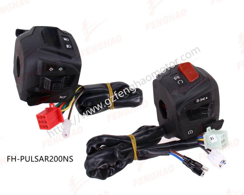 High Quality Motorcycle Parts Handle Switch Bajaj Pulsar135ls/Pulsar200ns/Pulsar220