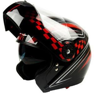 DOT Approved Dual Lens Motorcycle Flip up Helmet