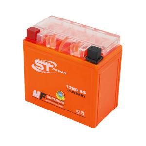 Super Power Long Life 12V 9ah Small Size Motorcycle Battery 12V Battery for Motorcycle Battery 12n9