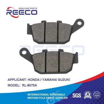 Reeco OE Quality Motorcycle Brake Pad Rl-8075A for Honda YAMAHA Suzuki Bajaj Tvs