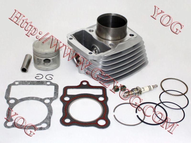 Motorcycle Parts Cylinder Kit Piston Complete Rings Block Cg125 Cg150 Cg200