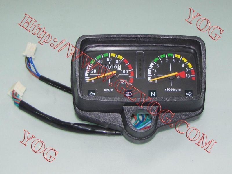 Yog Motorcycle Spare Parts Electric Speedometer for At125, CT100, Dt175K