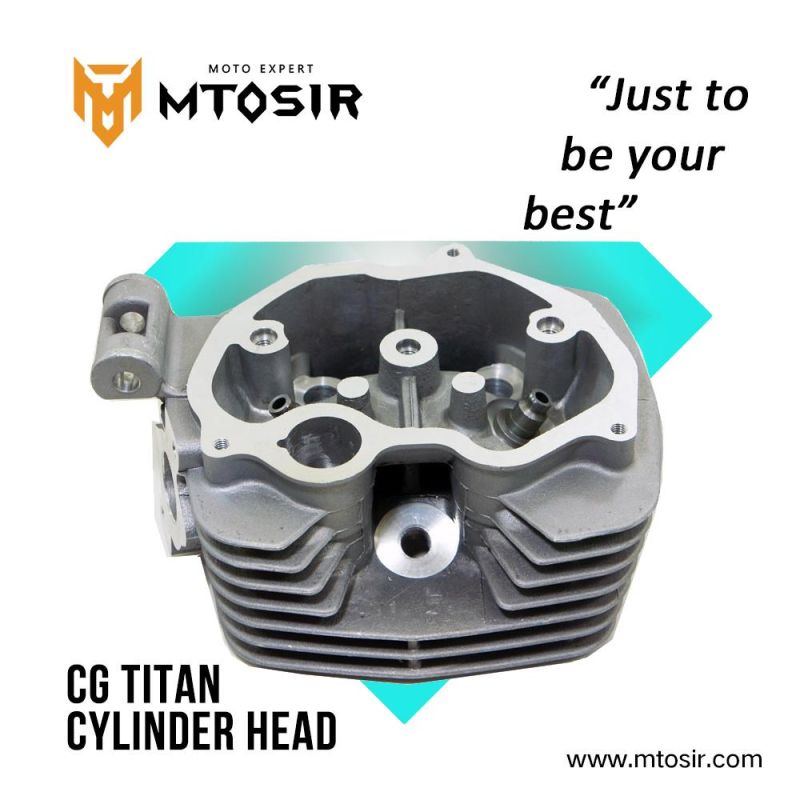 Mtosir Motorcycle Part Cg Titan Model Cylinder Head High Quality Professional Motorcycle Cylinder Head
