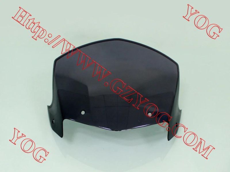 Yog Motorcycle Spare Part Wind Screen Shield for Akt125, Bajaj Bm150, GS125