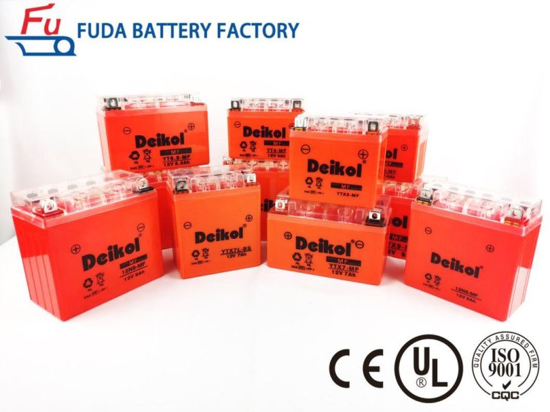 12V9ah High Quality 9ah AGM Lead Acid Maintenance Free Motorcycle Battery