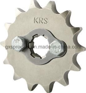 Front Sprocket Motorcycle for Honda Wh100/Wh125-6/Wy125-S/Wh125-13