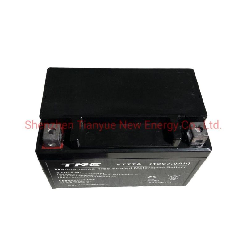 12V 7ah Sealed Mf VRLA AGM/Gel Motorcycle Battery for Power Sports/ATV/Snow Mobile