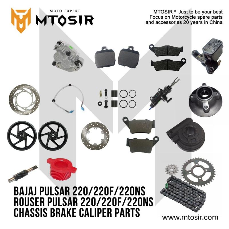 Mtosir Motorcycle Spare Parts Bajaj Pulsar 220 Front Disc Brake Chassis Brake Caliper Parts High Quality Professional Front Disc Brake