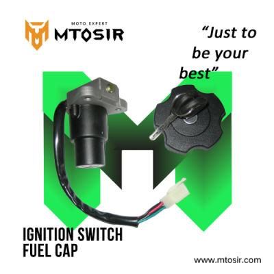 Mtosir High Quality Ignition Switch, Fuel Cap Dirt Bike Gy-200 Qingqi Gtx200 Motorcycle Spare Parts Engine Parts