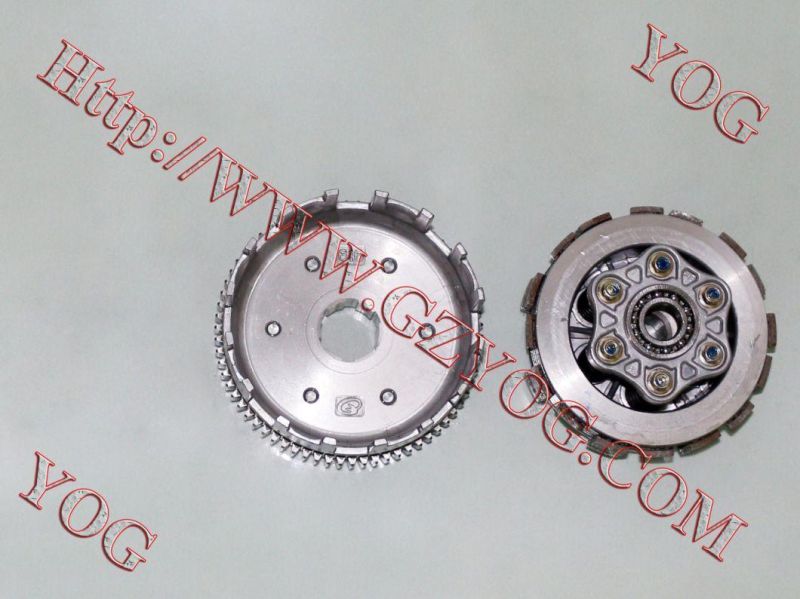 Motorcycle Spare Parts Engine Clutch Center with Gear Complete for Ax100, CB125, Cg150