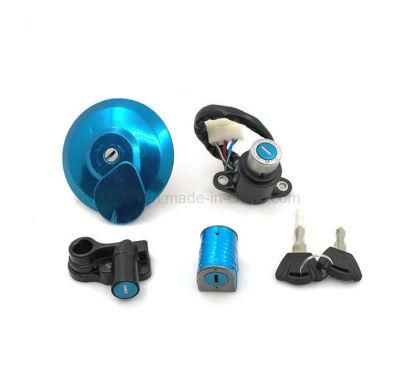 Cbt125 Motorcycle Ignition Switch Lock+Fuel Tank Cap Cover Motorcycle Parts