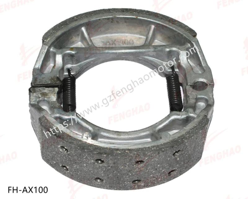 Hot Sale Motorcycle Parts Brake Shoe Suzuki An125/Ax100/Gn125