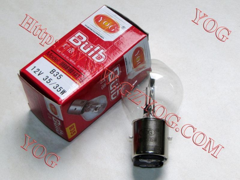 Yog Motorcycle Spare Parts Bulb of Headlight for G25.512V15W, B3512V3535W