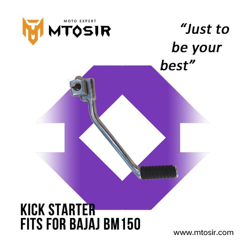 Mtosir High Quality Motorcycle Kick Starter for Bajaj Bm100motorcycle Spare Parts