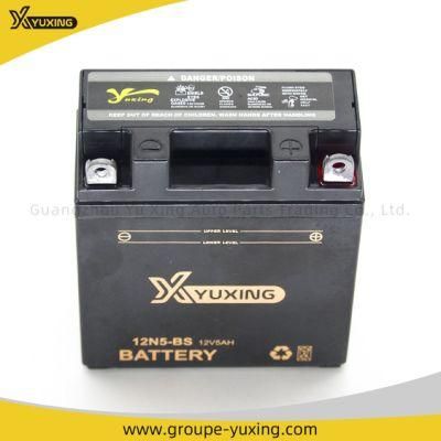 High Quality Motorcycle Parts Maintenance Free Battery: 12n5-BS