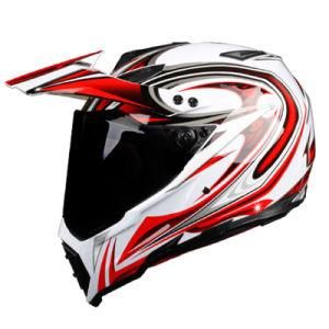 DOT/CE off-Road Motorcycle Helmet Full Face High Resistance Ventilated Fashionable