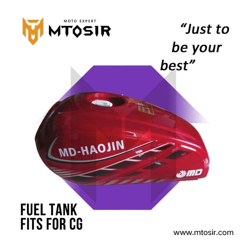 Mtosir Fuel Tank for Honda Cg Bear Cg125 Cg150 Cg200 High Quality Gas Fuel Tank Oil Tank Container Motorcycle Spare Parts Chassis Frame Parts