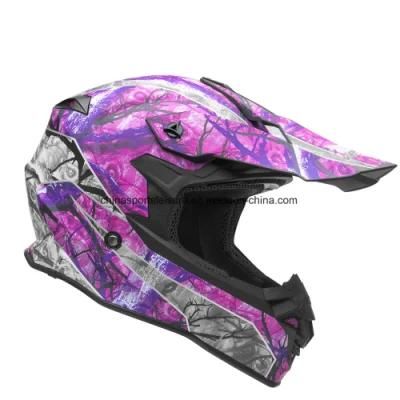 Amazon Decal ECE Approved off Road Motorcycle Sports Helmet with Camera Holder