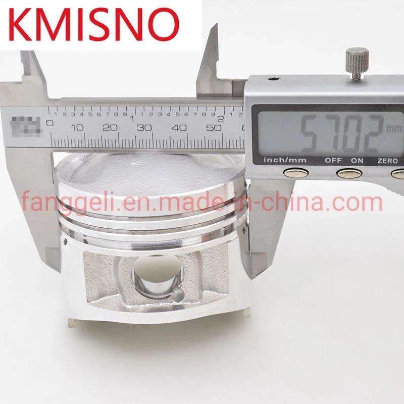 Motorcycle 57 mm Piston 15 mm Pin Ring Set Kit Assembly for YAMAHA Srz150 Jym150 Srz Jym 150 150cc engine Spare Parts