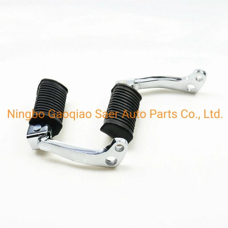 Motocross Black Front Footpegs Footrests Pedals for Suzuki Gn125