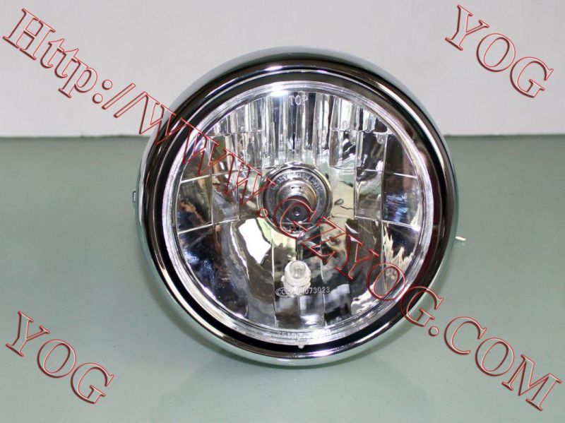 Yog Motorcycle Foco Head Light Headlamp Head Lamp Headlight Wy125 Sqaure