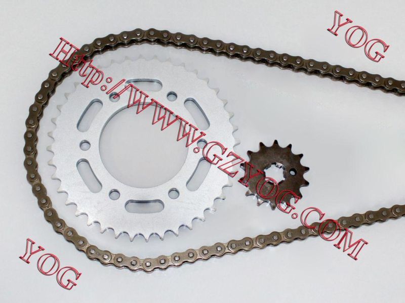 Motorcycle Transmission Parts Motorcycle Chain Sprocket Set Kit De Transmision Jialing125 Jh125L