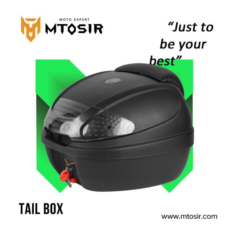 Mtosir High Quality Universal Motorcycle/Scooter Tail Box Helmets Box Luggage Box Rear Box Plastic Motorcycle Accessories Case Box