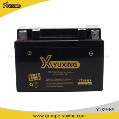 Motorcycle Accessories Motorcycle Parts Motorcycle Battery (YTX9-BS)