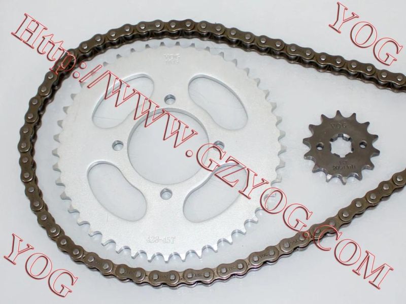 Motorcycle Chain System Chain Sprocket Kit Fz16 Wy125 Nxr150
