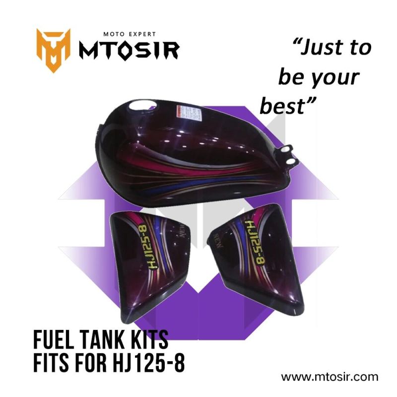 Mtosir Motorcycle Fuel Tank Kits Keeway Hourse Blue Side Cover Motorcycle Spare Parts Motorcycle Plastic Body Parts Fuel Tank