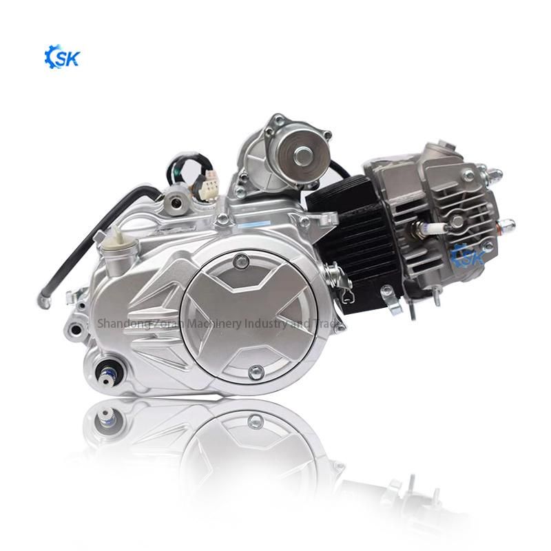 Hot Sale Two Wheel Motorcycle off-Road Vehicle Engine Scooter Zongshen Engine for Honda YAMAHA Suzuki Engine 110cc Engine 125 Electric Start Automatic Clutch