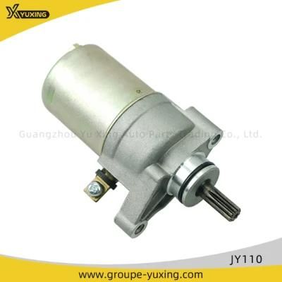 High Quality Motorcycle Engine Spare Parts Motorcycle Starter Motor for Jy110