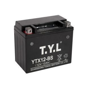 Ytx12-BS Wholesale High-Performance Mf Gel Motorcycle Battery