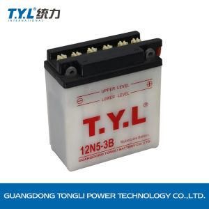 Tyl 12n5-3b 12V3ah White Color Water Motorcycle Parts Motorcycle Battery