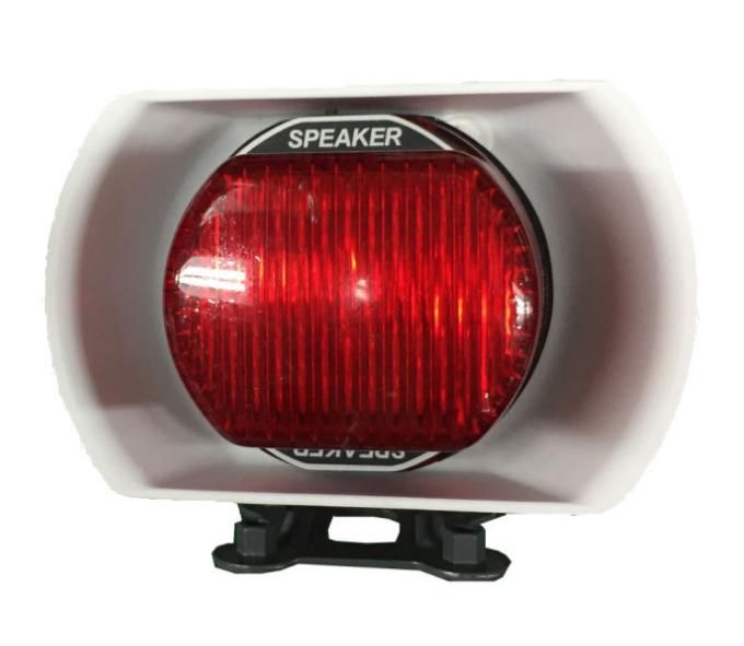 Senken 25W LED Motorcycle Light with Siren/Speaker 105+dB