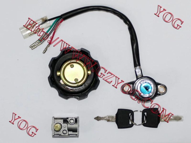 Motorcycle Spare Parts Key Set Ignition Switch Cg125 Dm150 Biz125