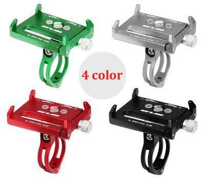 Adjustable Aluminum Alloy Scooter Handlebar Bike Phone Holder