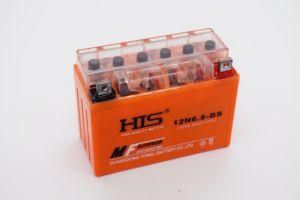 12V6.5ah High-Performance Rechargeable Lead-Acid Motorcycle Battery with Orange