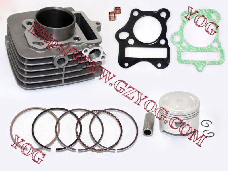 Factory Price Motorcycle Engine Parts Cylinder Kit Block Kit De Cilindro Tvs Star Hlx-150