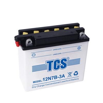 TCS Dry Charged Lead Acid Motorcycle Battery  12N7B-3A