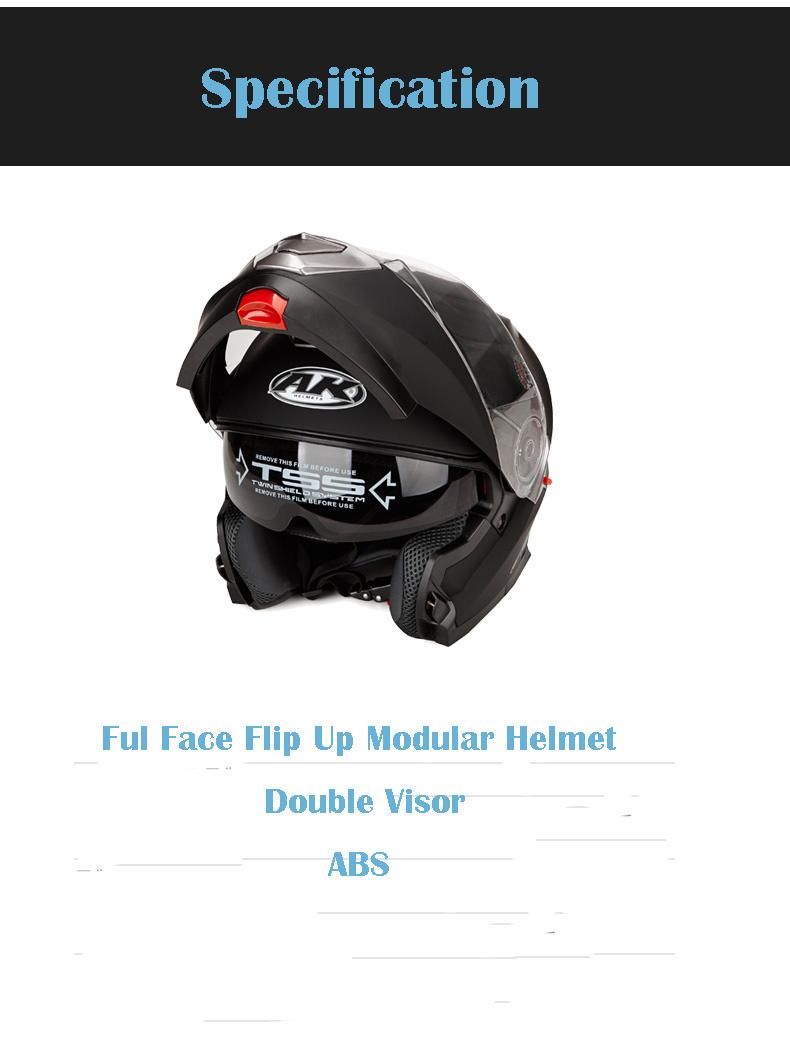 Open Safety Bike Full Face Motorcycle Helmet