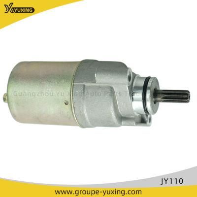 Motorcycle Spare Parts Engine Starter Motor for Jy110