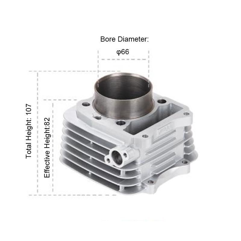 Motorcycle Engine Parts Motorcycle Cylinder Block for GS200