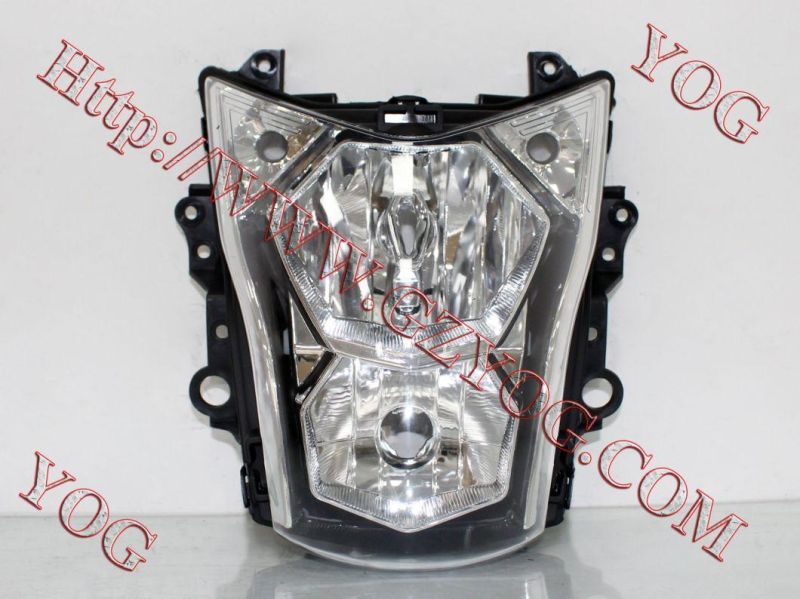 Yog Motorcycle Spare Parts Motorcycle Headlight Assy Zj125 Zh125 Cgl125