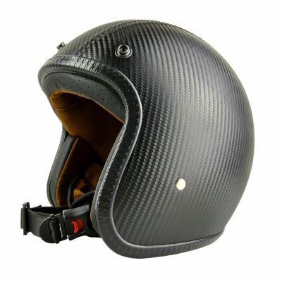 High Quality Carbon Fiber Open Face Helmet for Sale with DOT, Ce Approved