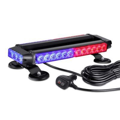 18 Months Warranty OEM High Intensity 30PCS High Power LED Red and Blue Two Color Car Emergency Safety Warning Light