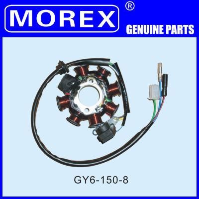 Motorcycle Spare Parts Accessories Morex Genuine Coil Stator &amp; Rotor Magneto Gy6-150 Original Suzuki YAMAHA Bajaj Vespa