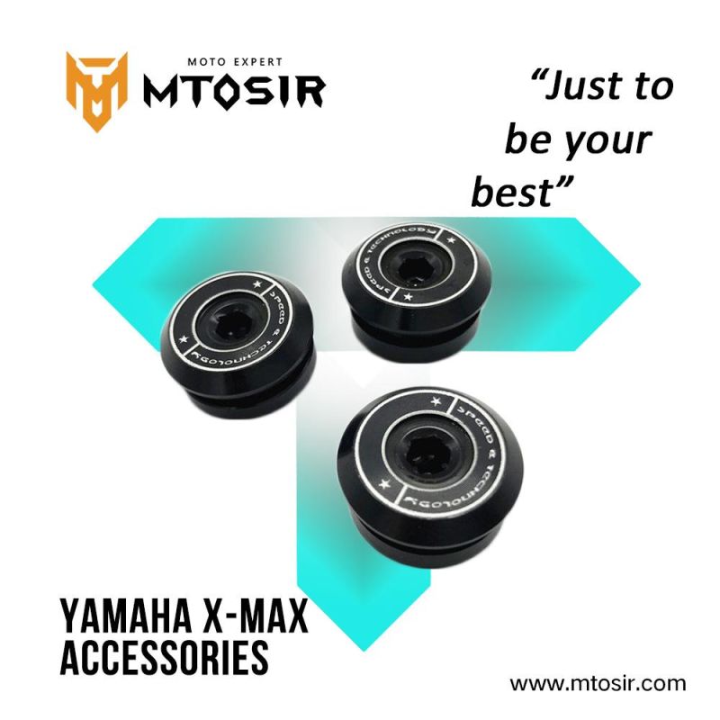 Mtosir Multi-Color Decoration Screws YAMAHA X-Max Motorcycle Accessories Modification Parts Aluminium Alloy Motorcycle Screw