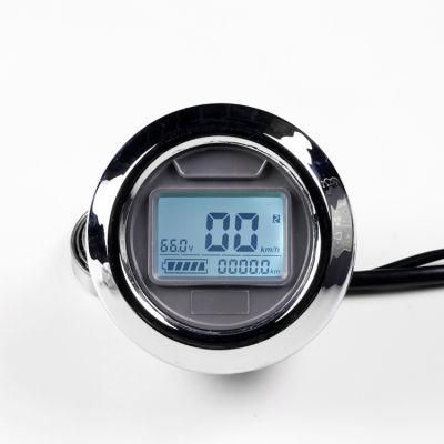 E-Bike Scooter Speedometer Universal Type Round Shape Speedometer for Sale