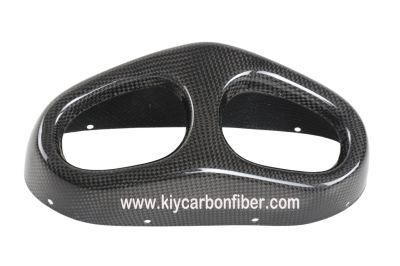 Carbon Fiber Exhaust End for Suzuki B-King